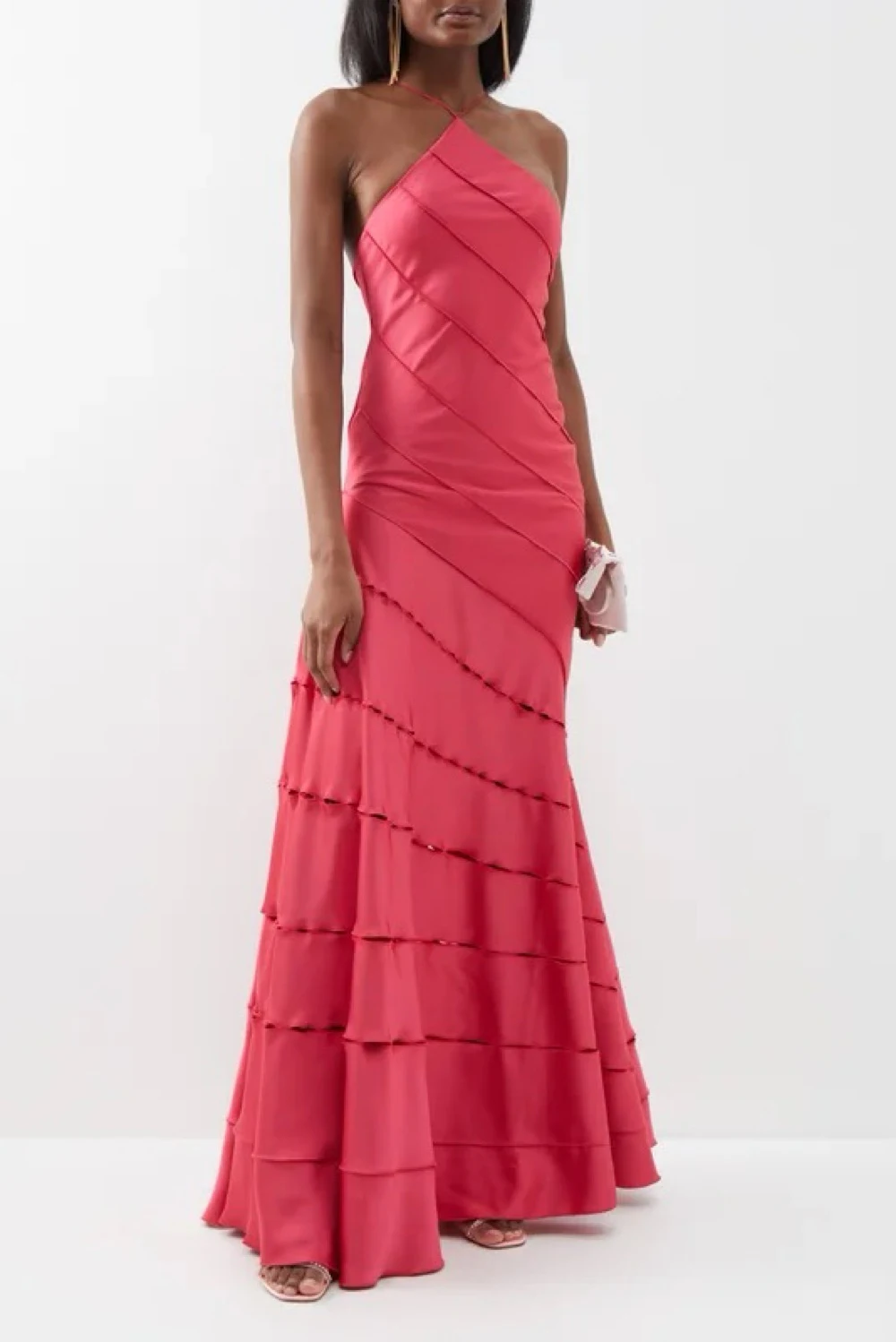 16 arlington pink dress SOLD* @16arlington adelaide feather-trimmed one shoulder mini dress in pink  available for SALE in size 8 uk (4 us) Sale price: 5,500 mxn Retail  price: 22,337 mxn