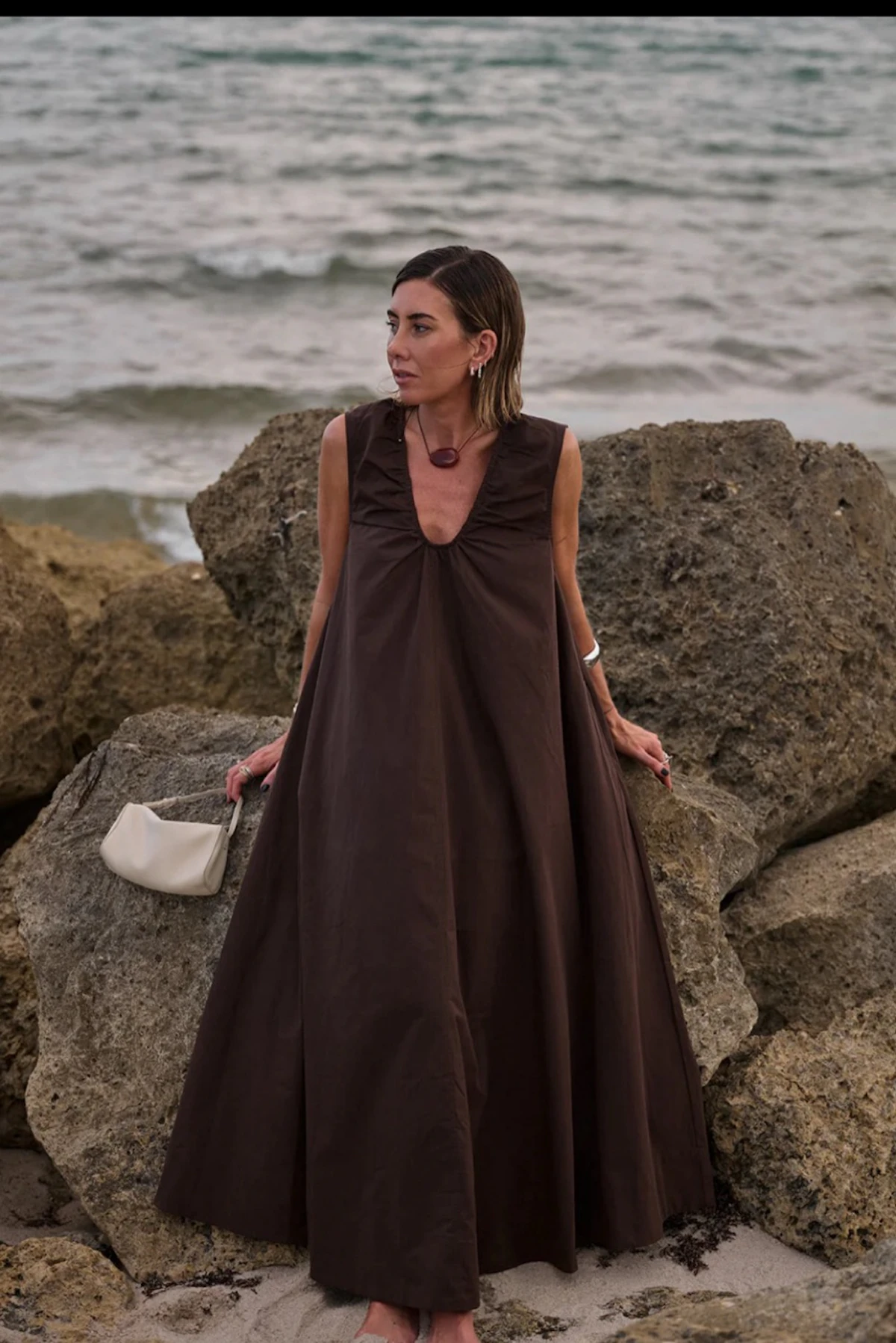 Rent DISSH Brown Dress UK 8 | By Rotation UK Rent DISSH Brown Dress UK 8 | By Rotation UK