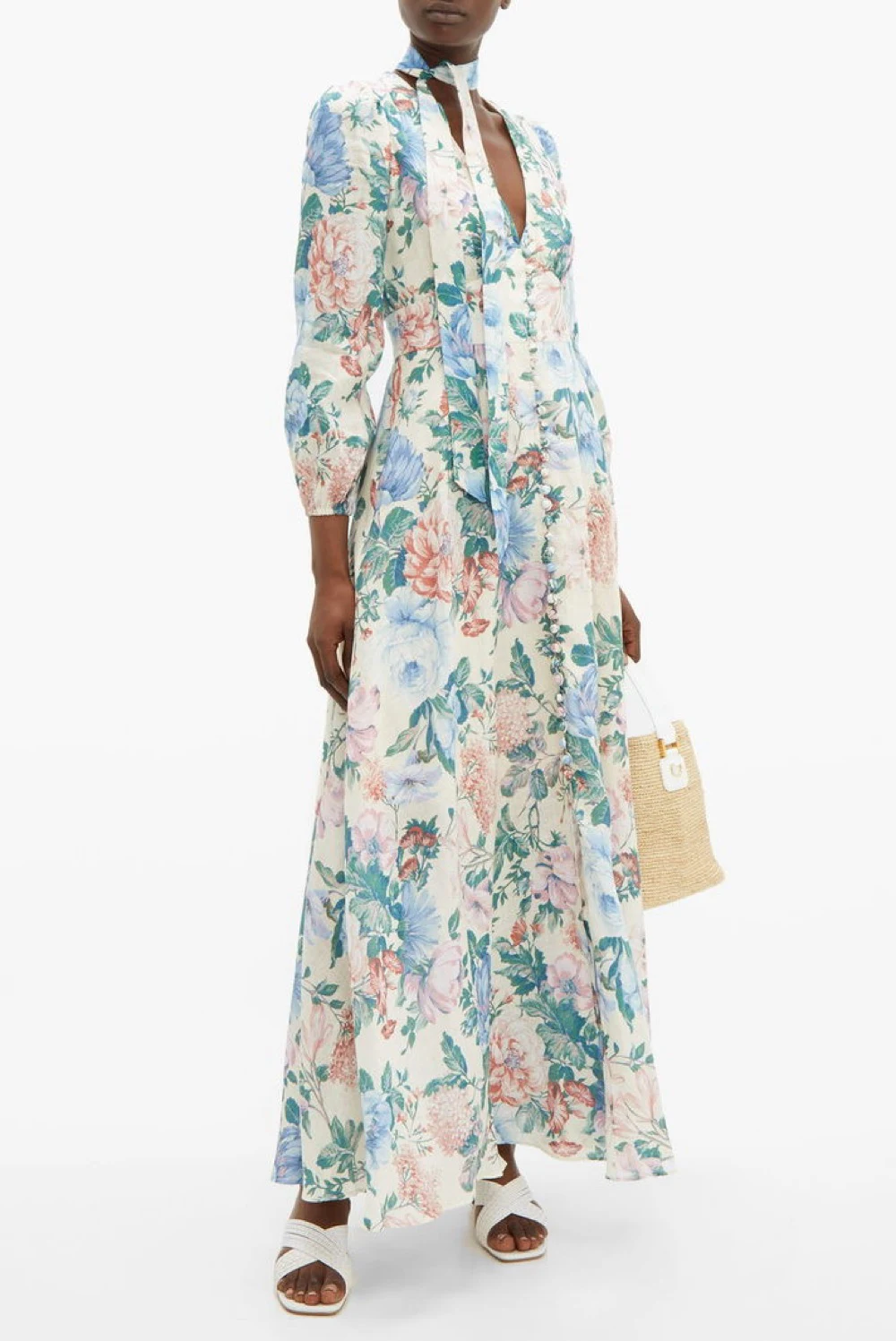 Rent Zimmermann Multicolour Dress UK 14 | By Rotation UK
