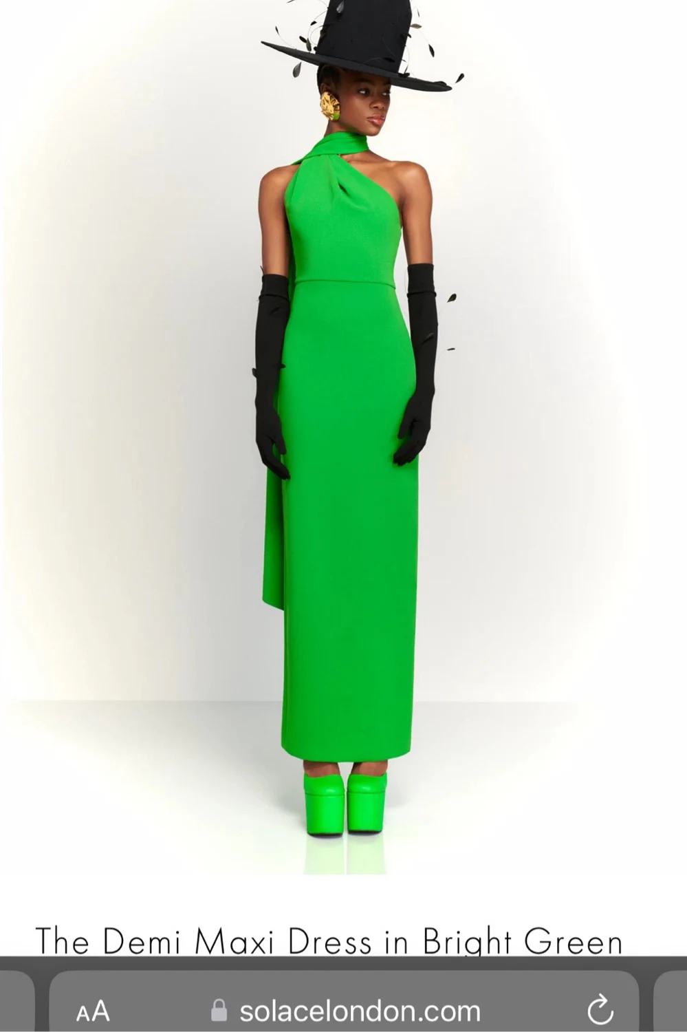 solace london green dress The Arden Maxi in Black  The Solace London Adira Maxi Dress features a stretch design Solace London Della Maxi Dress