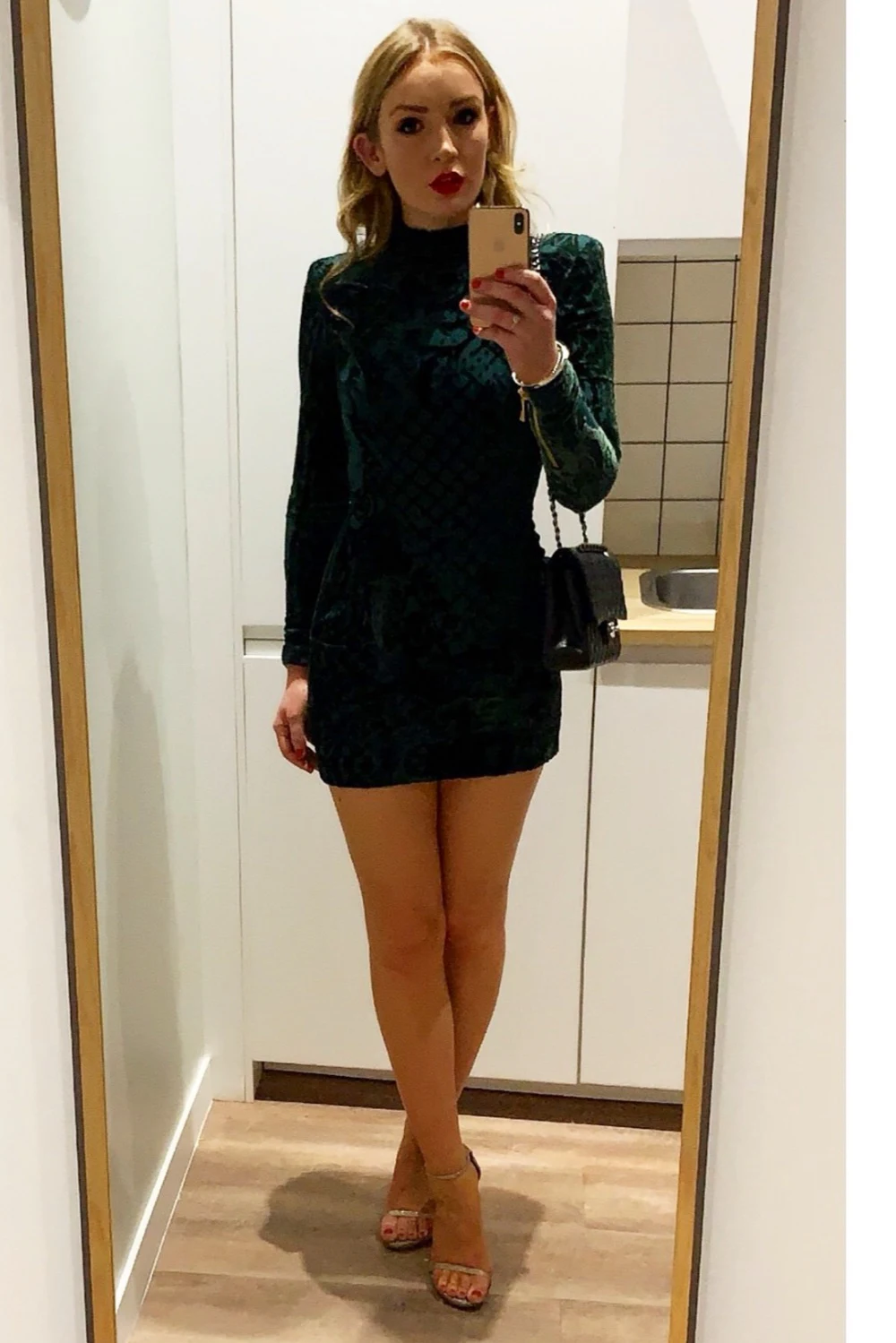 Rent Balmain x H&M Green Dress UK 8 | By Rotation UK