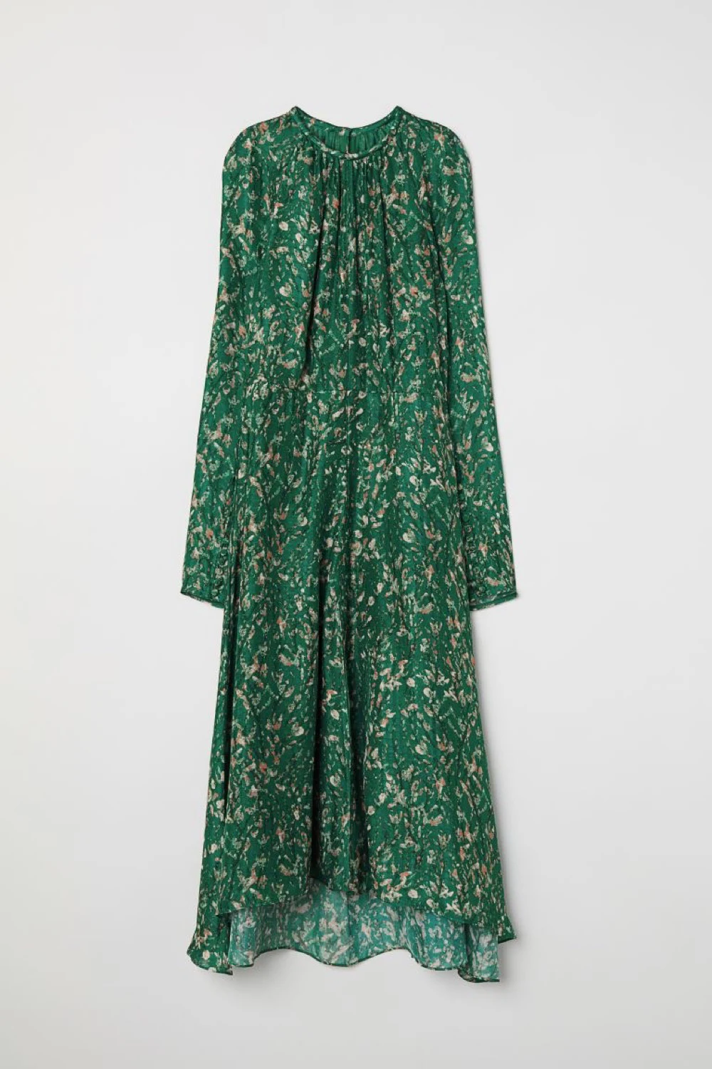 h&m long sleeve green dress Rent Conscious Collection UK 10 mirakl_mat_offer_active