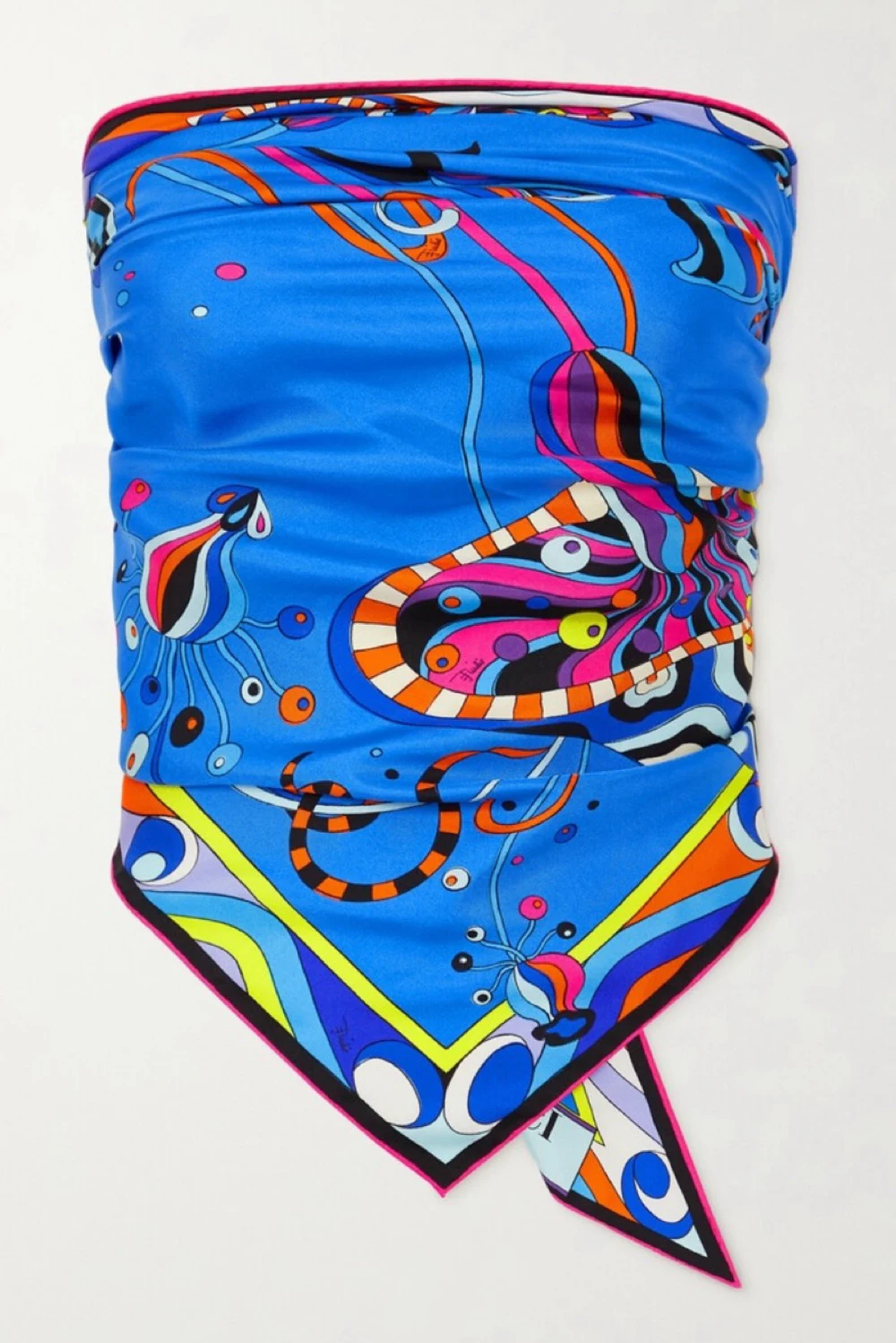 Rent Emilio Pucci Blue Top UK 8 | By Rotation UK