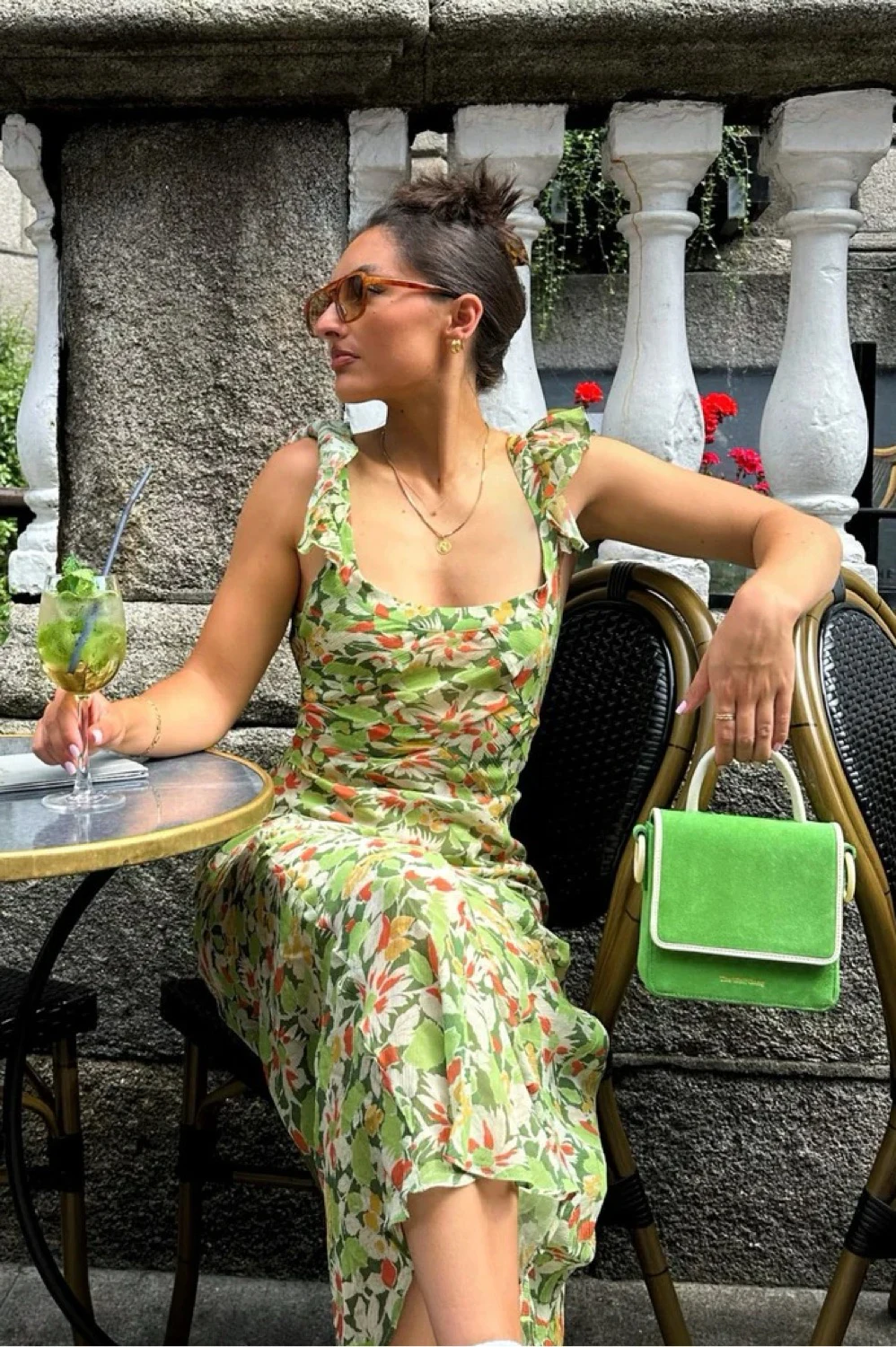 Rent Ralisation Par Green Dress UK 10 | By Rotation UK
