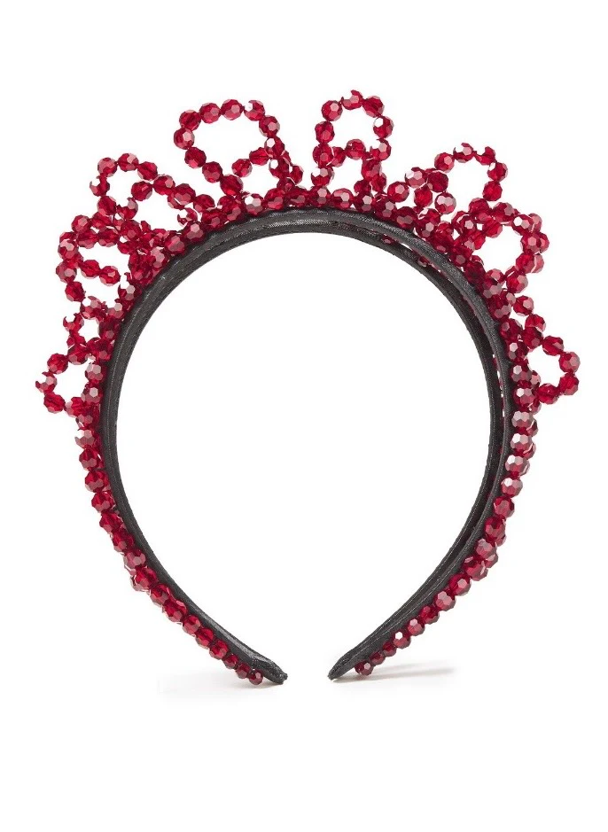 Simone Rocha カチューシャ Rent Simone Rocha Red Accessories | By Rotation UK