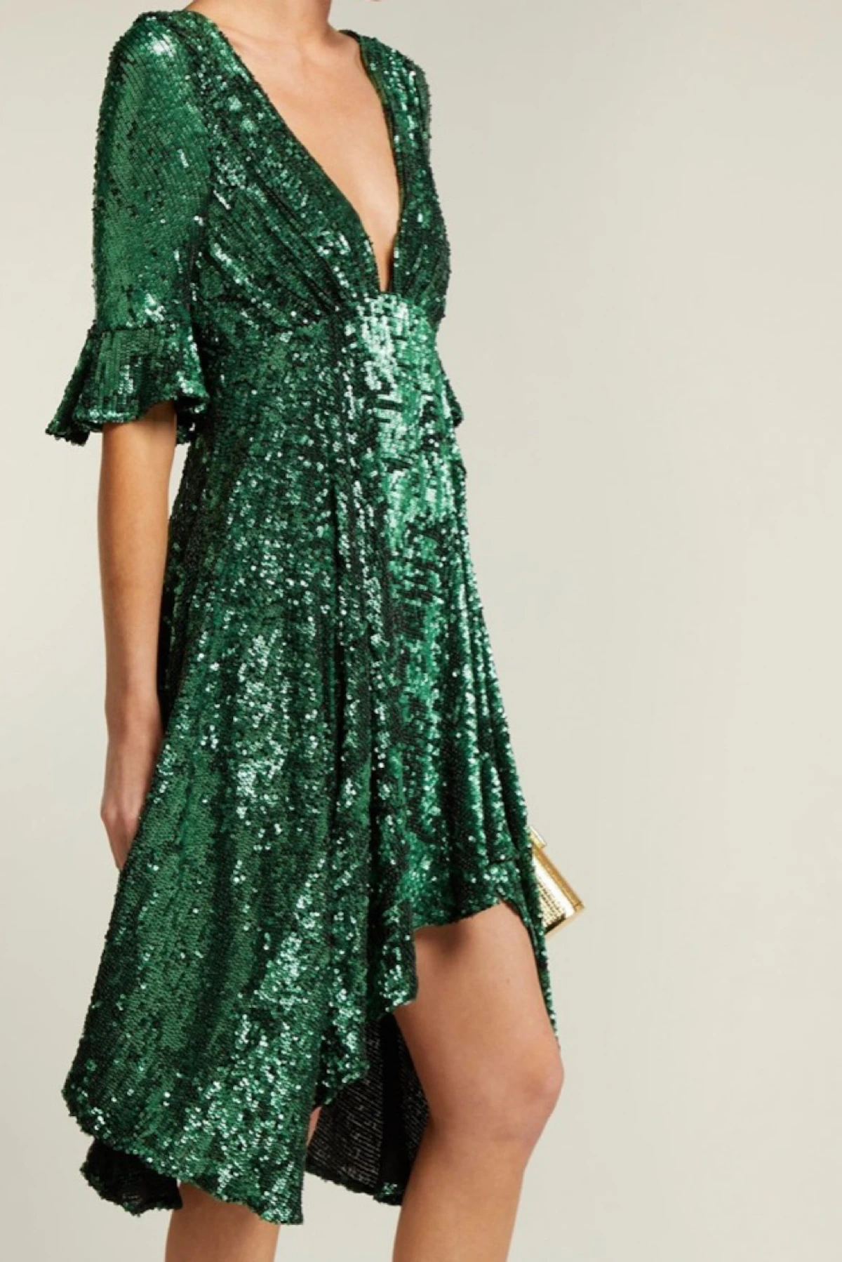 Rent Maria Lucia Hohan Green Dress UK 8 | By Rotation UK Rent Maria Lucia Hohan Green Dress UK 8 | By Rotation UK