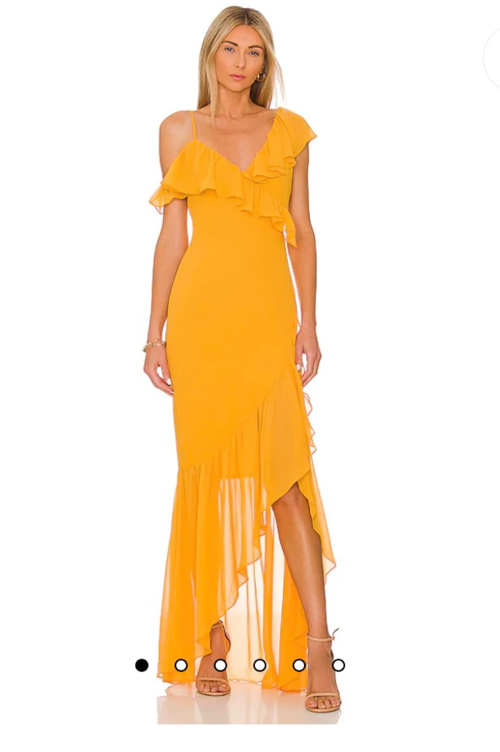long sleeve maxi dress yellow Iris Long Sleeve Satin Maxi Dress / Lemon | MESHKI