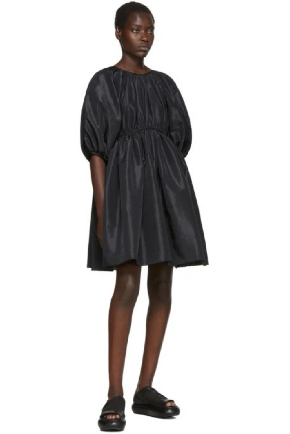 Rent Cecilie Bahnsen Black Dress UK 6 | By Rotation UK
