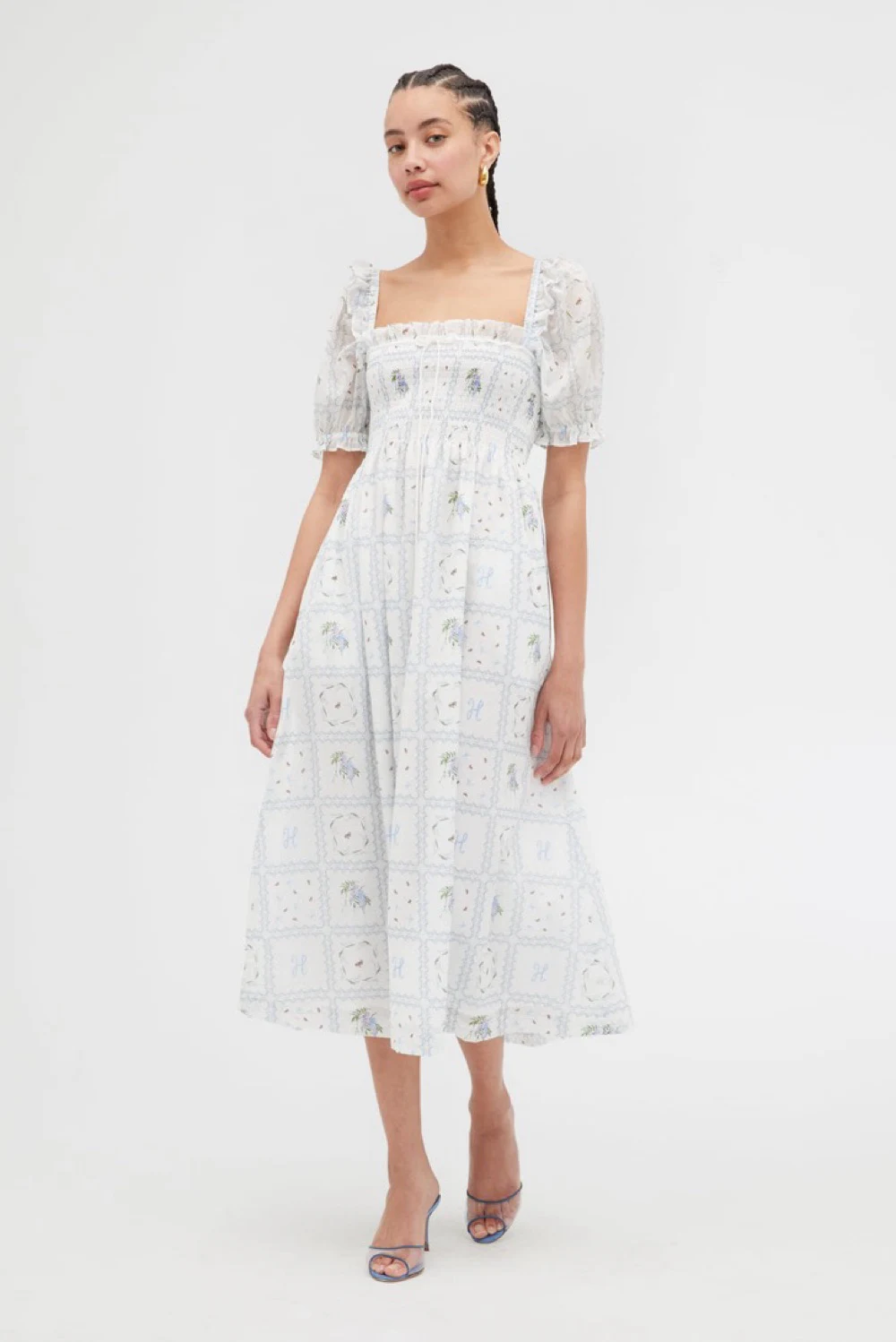 Rent Hill House Home White Dress UK 8 | By Rotation UK