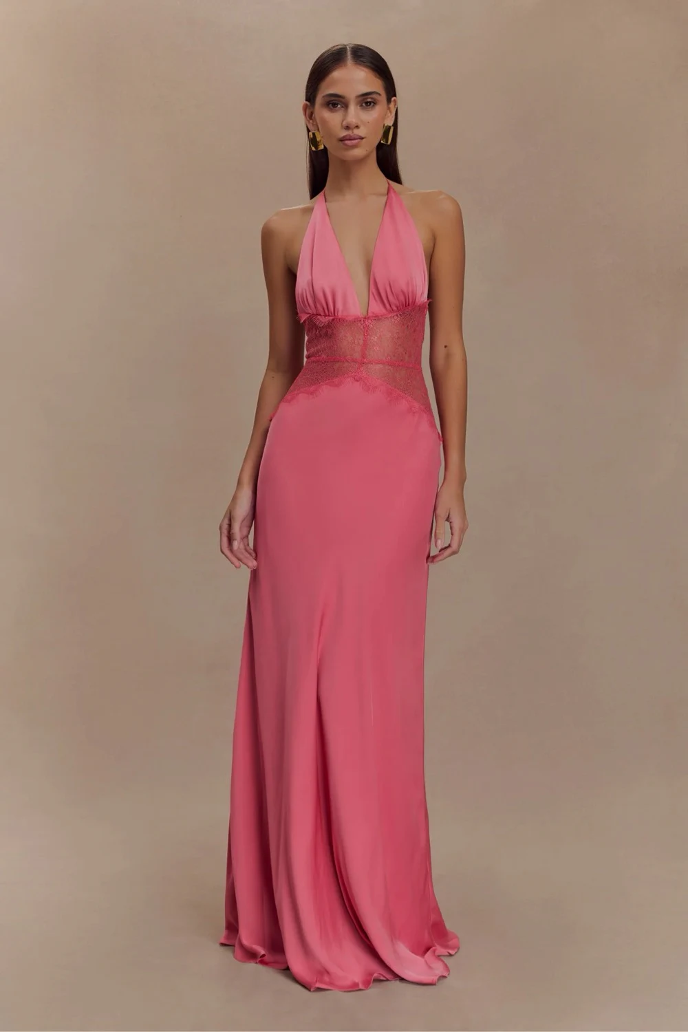 meshki pink dress Brynn Orchid Knit Maxi Dress / Pastel Pink | MESHKI
