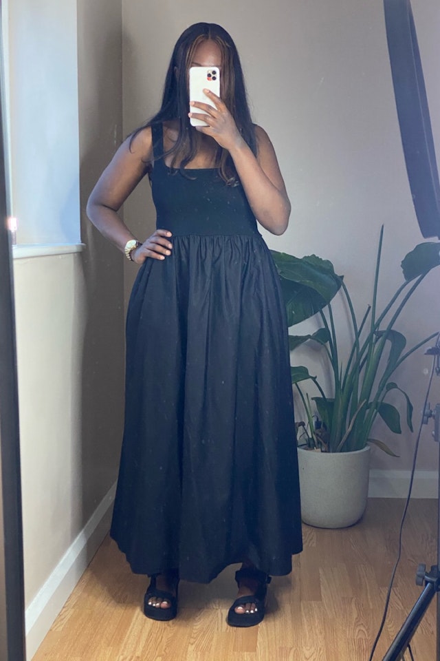 Matteau Black women dress