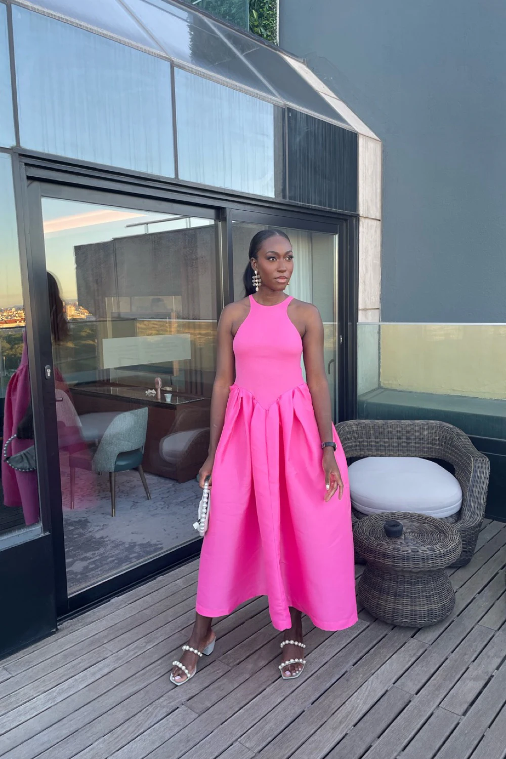 strapless open back dress PINK SILK STRAP DRESS WITH FRONT LACE UP – MARQUES ' ALMEIDA