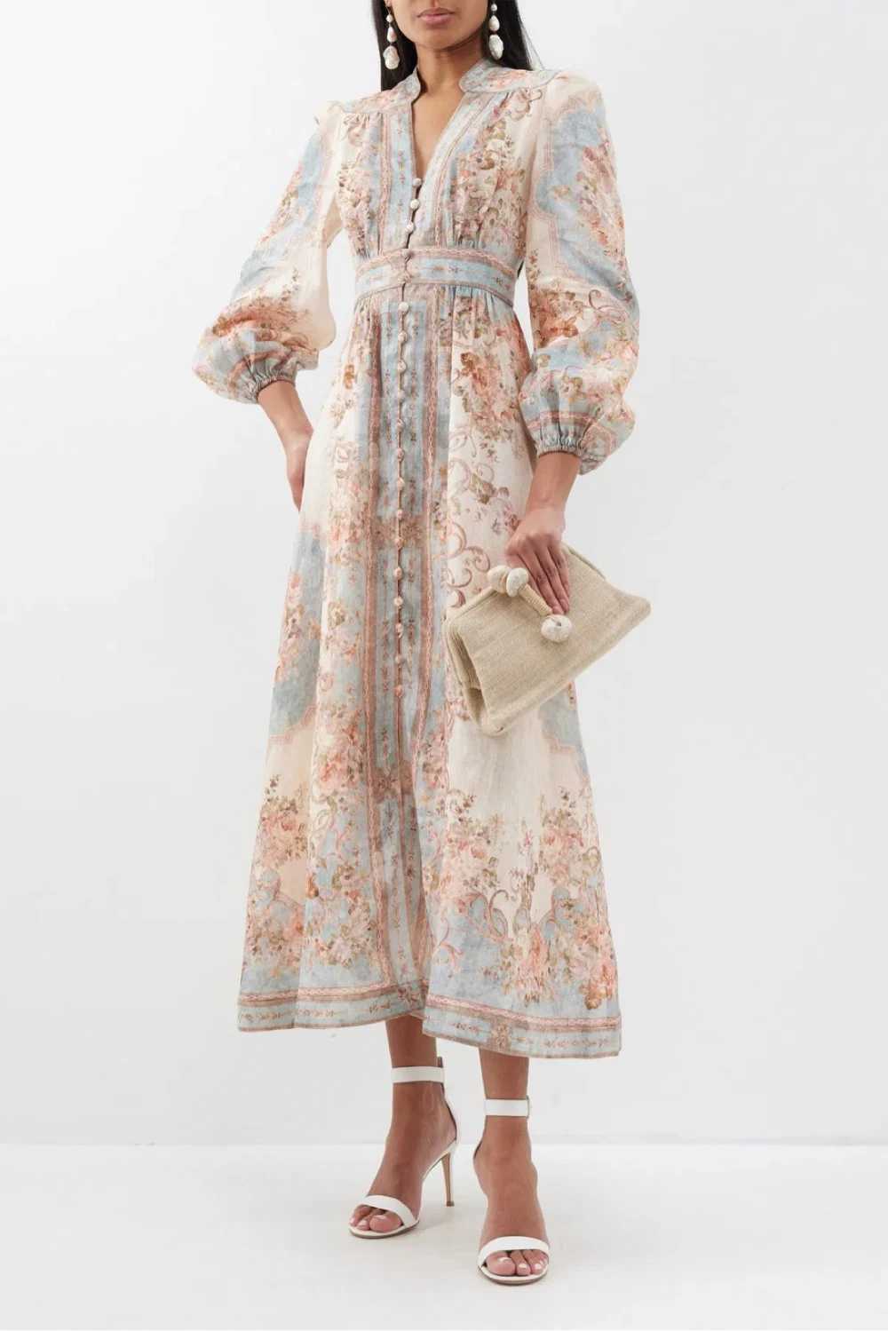 Rent Zimmermann Multicolour Dress UK 8 | By Rotation UK