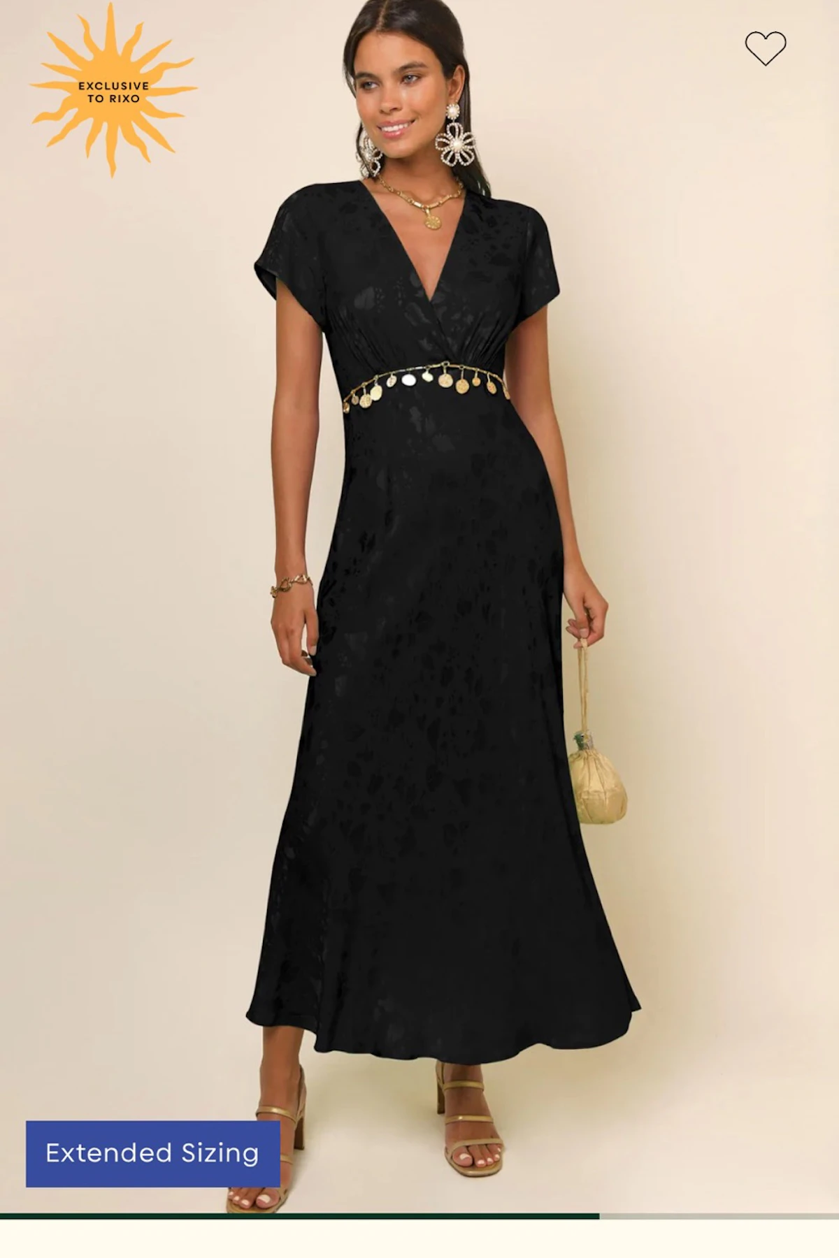 rixo black dress Annina | this velvet Macie dress is the perfect LBD Emory Silk Gown in Black