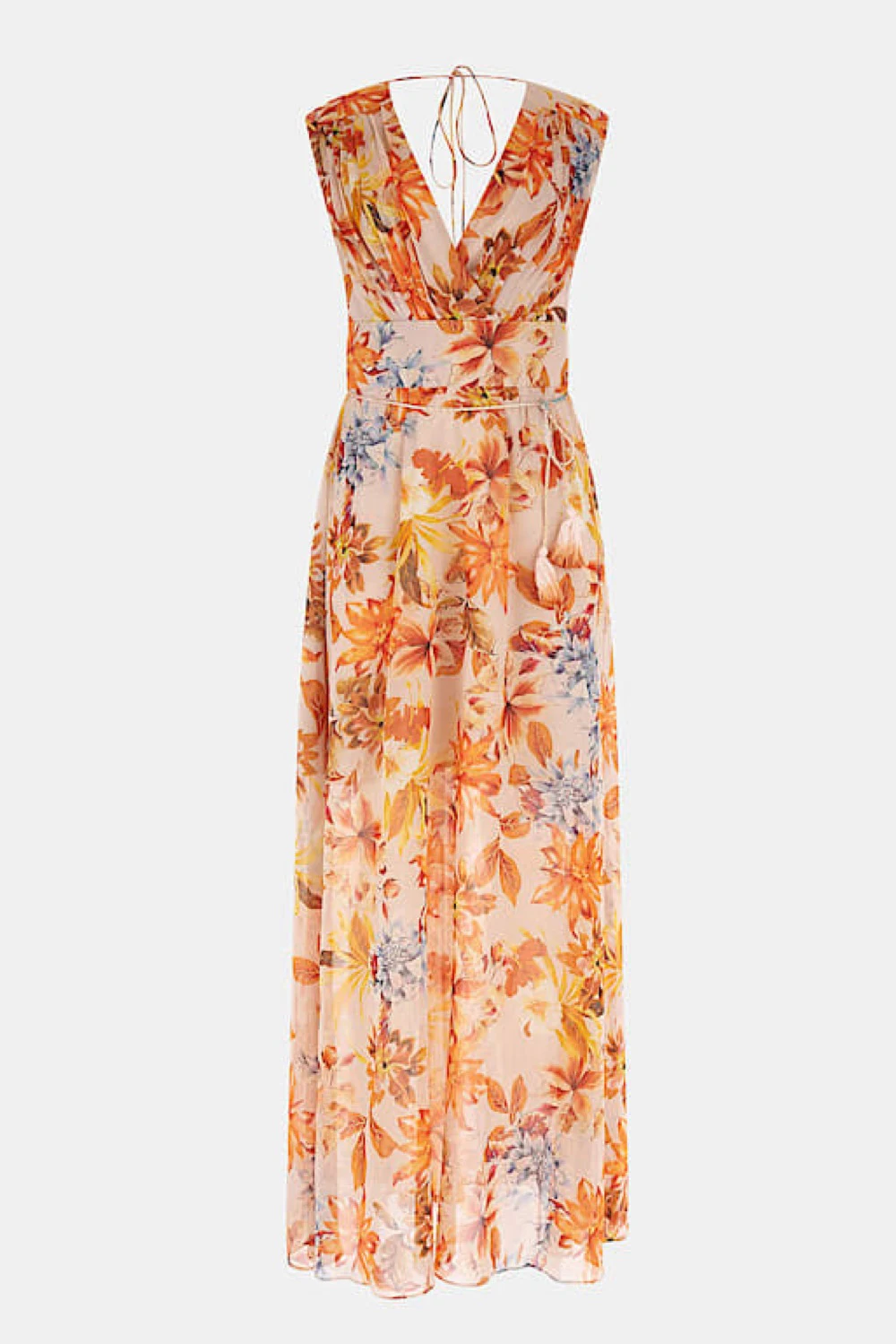 guess orange flower dress Second-Hand Guess Orange Dress UK 10