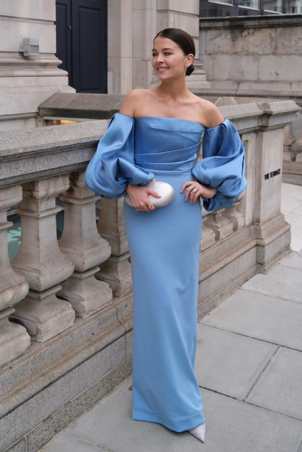 solace london blue dress Rent UK 6 solace london purple dress