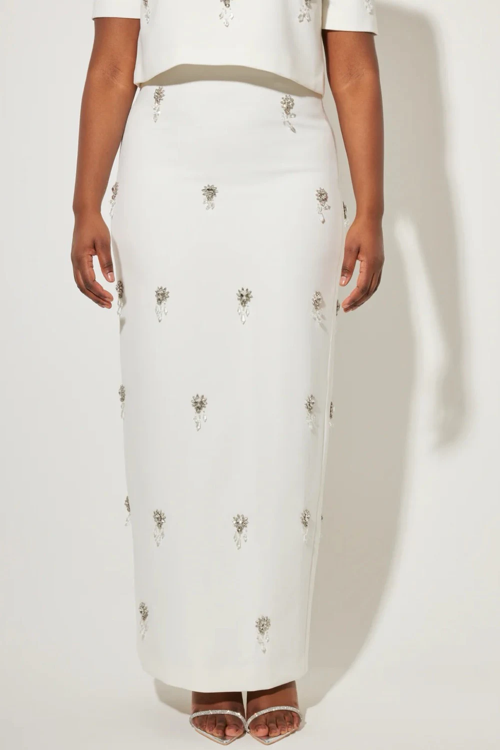 Rent Odd Muse White Skirt UK 6 | By Rotation UK