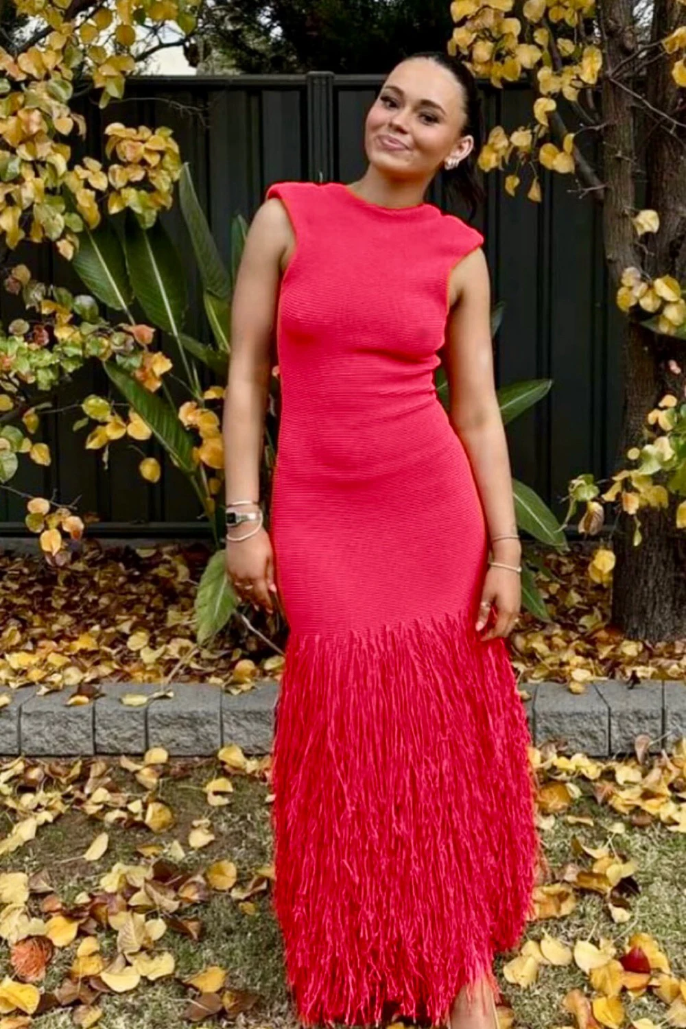 Rent Aje Pink Dress UK 10 | By Rotation UK