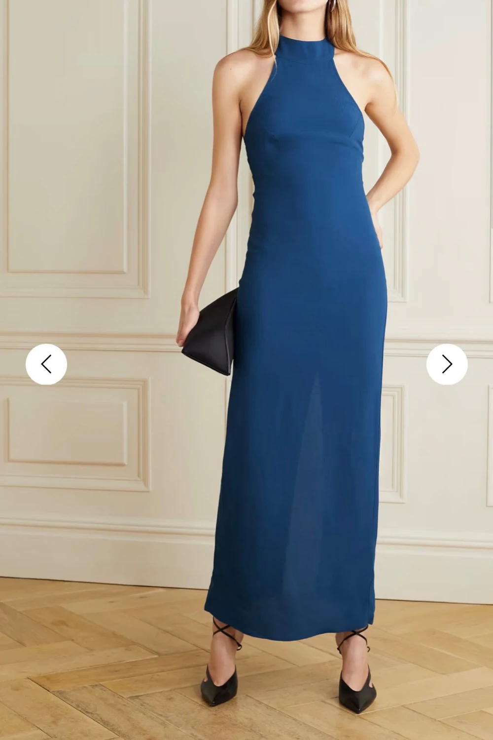 Rent Reformation Blue Dress UK 10 | By Rotation UK