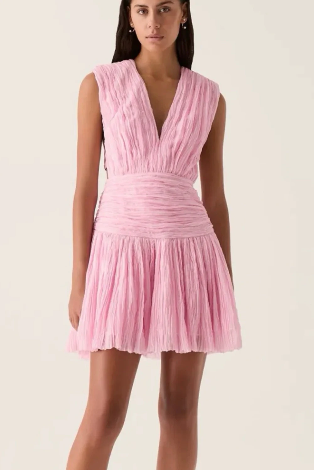 Rent Aje Pink Dress UK 6 | By Rotation UK