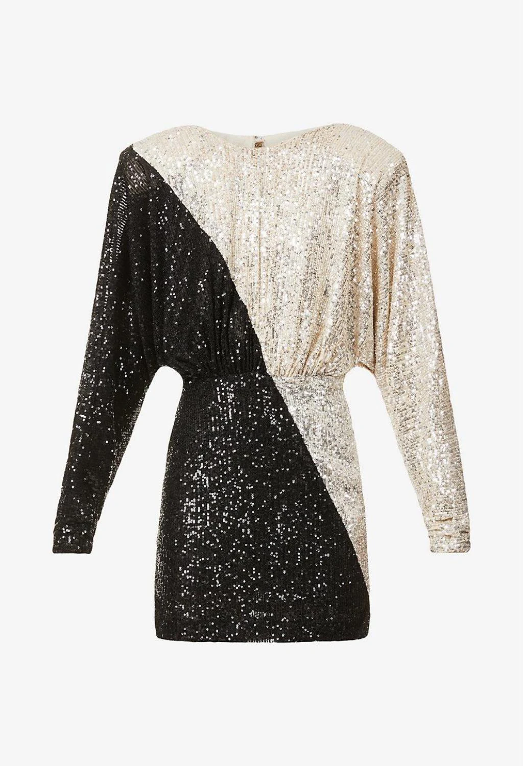 champagne gold colored prom dresses Chic Champagne Sequins Long Prom Dress, Sequins Champagne Formal Dress main image 1