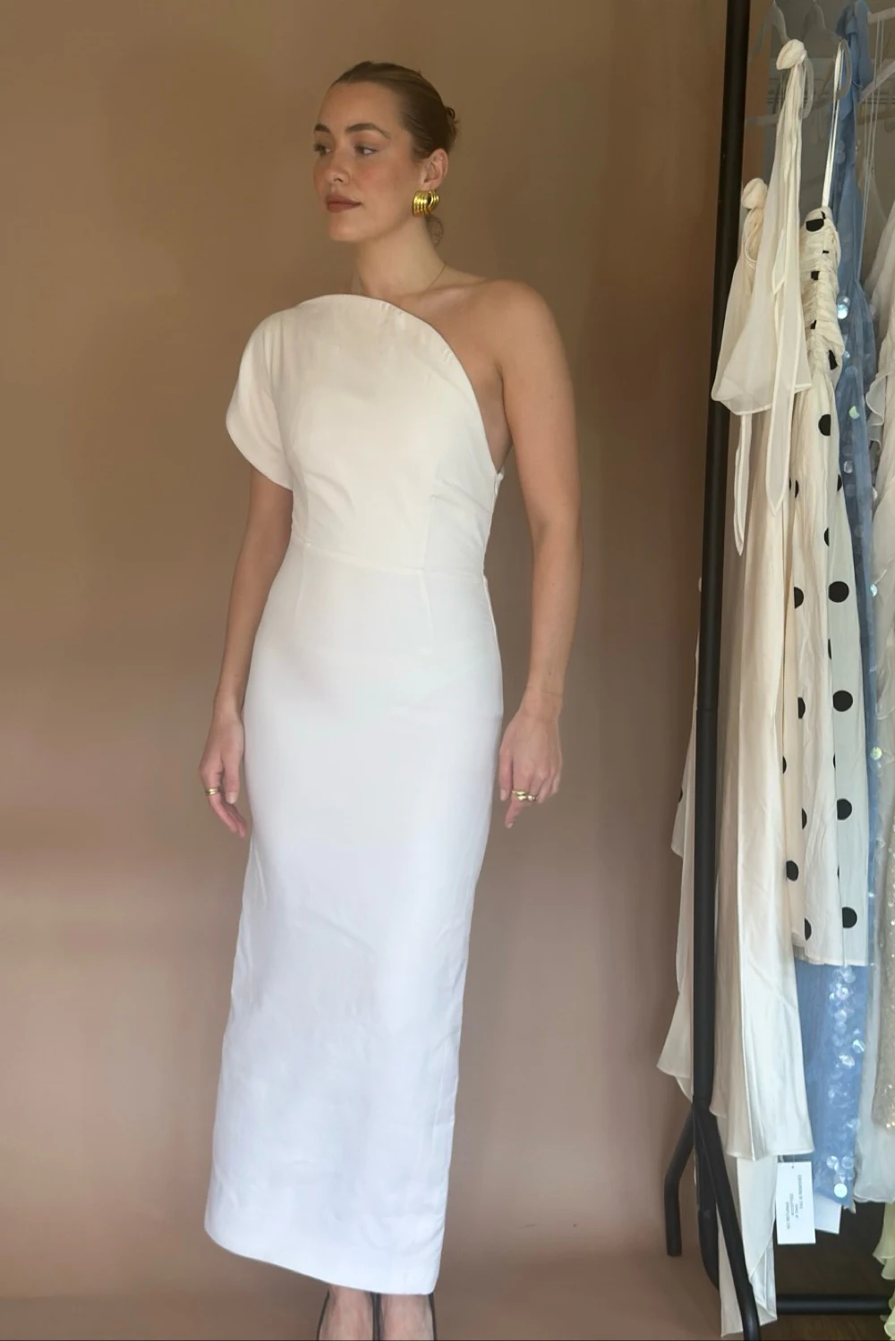 Rent Roland Mouret White Dress UK 8 | By Rotation UK