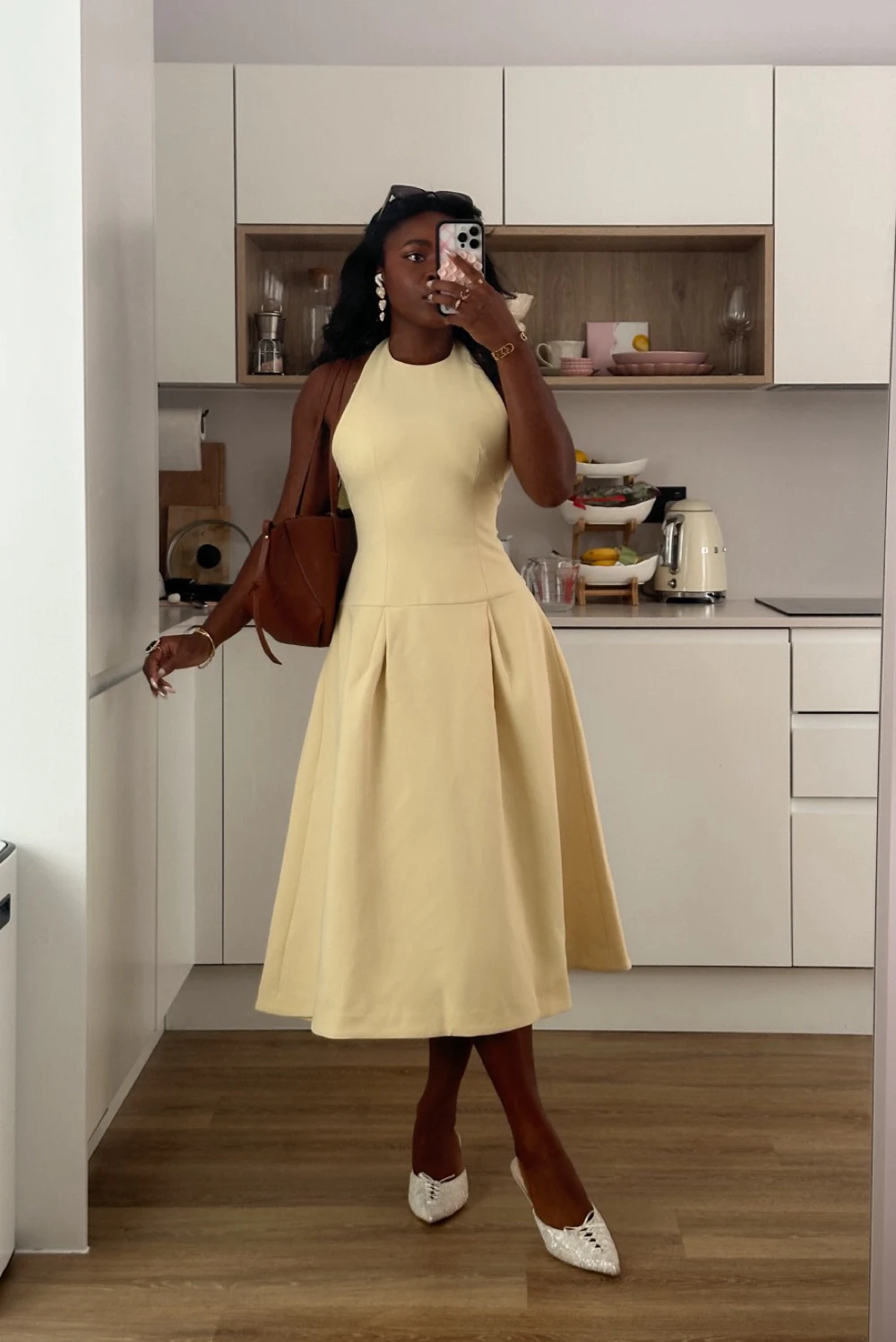 odd muse yellow halter dress Rent UK 6 odd muse blazer