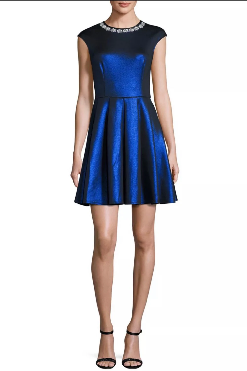 Rent Ted Baker Blue Dress UK 16 | By Rotation UK