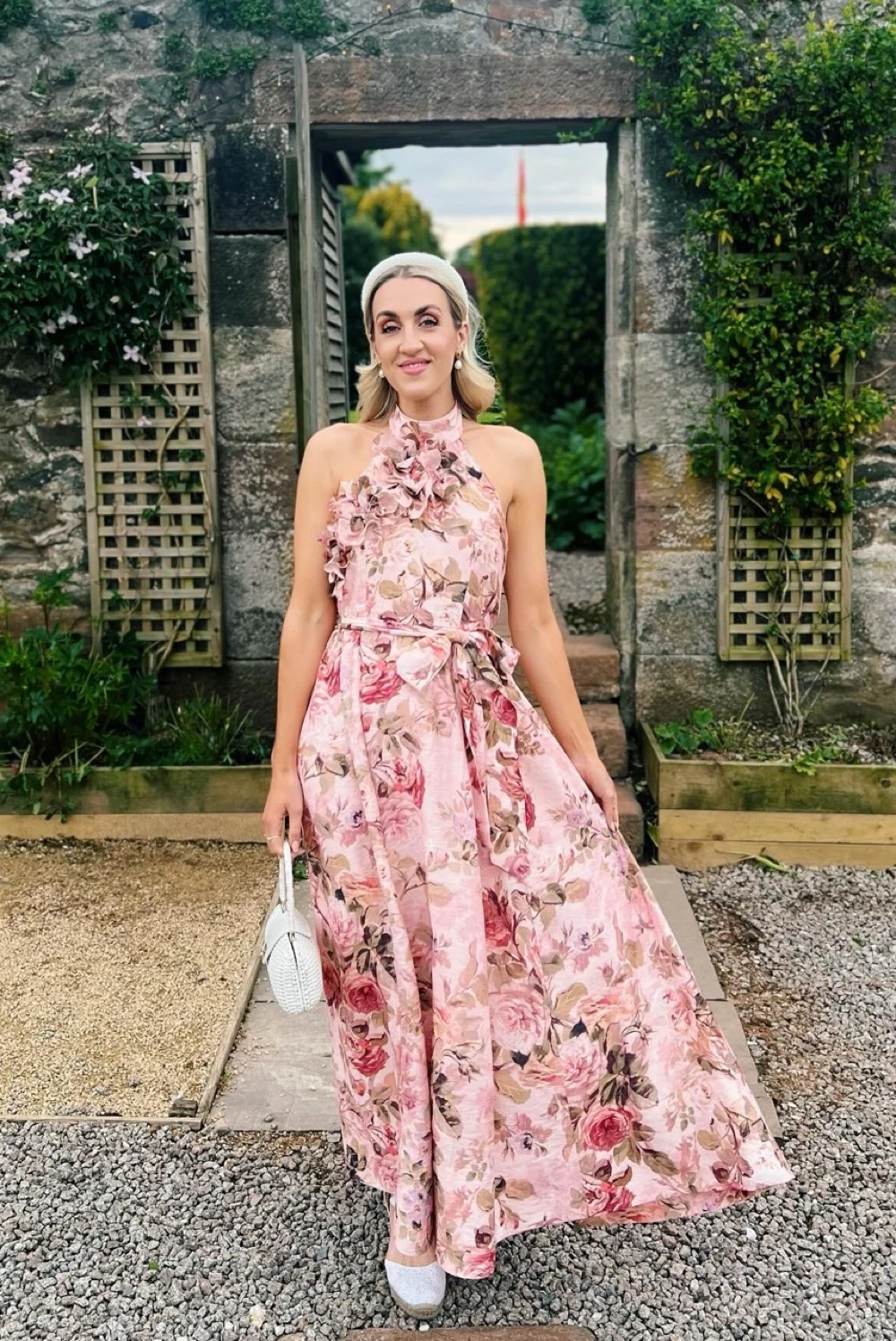 Rent Karen Millen Pink Dress UK 8 | By Rotation UK