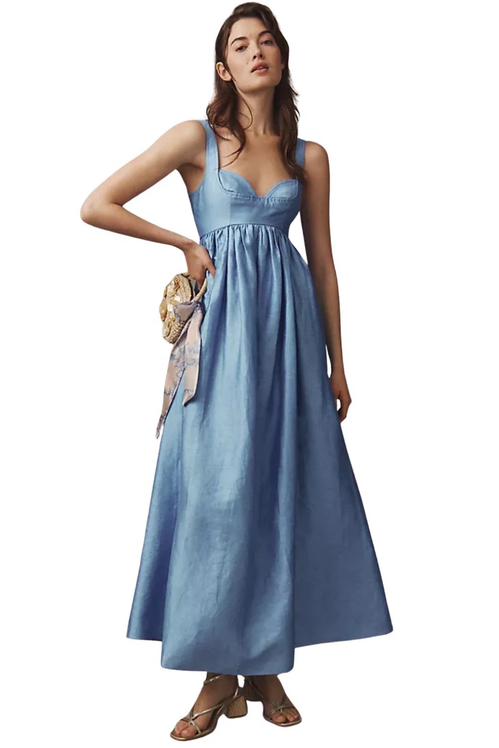 Rent Acler Blue Dress UK 8 | By Rotation UK
