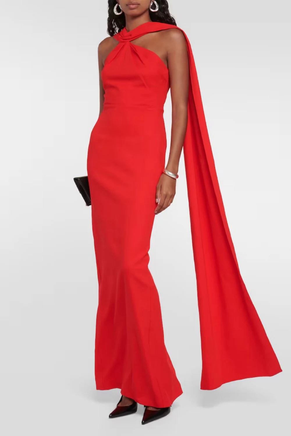 Rent Roland Mouret Red Dress UK 12 | By Rotation UK