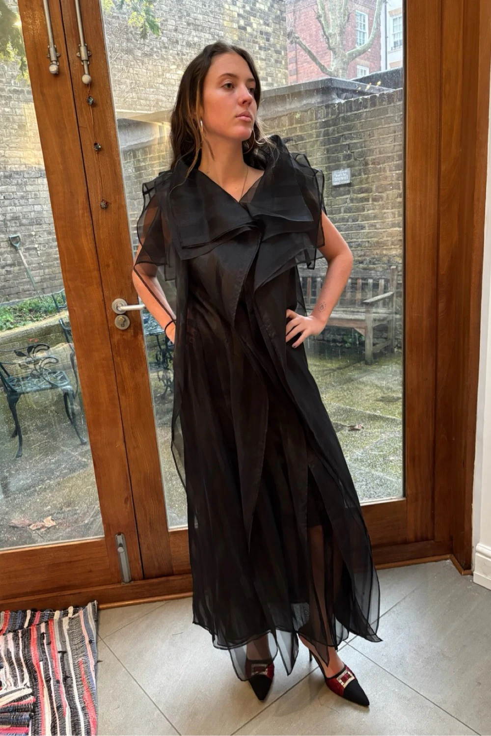 Rent Issey Miyake Black Dress UK 8 | By Rotation UK