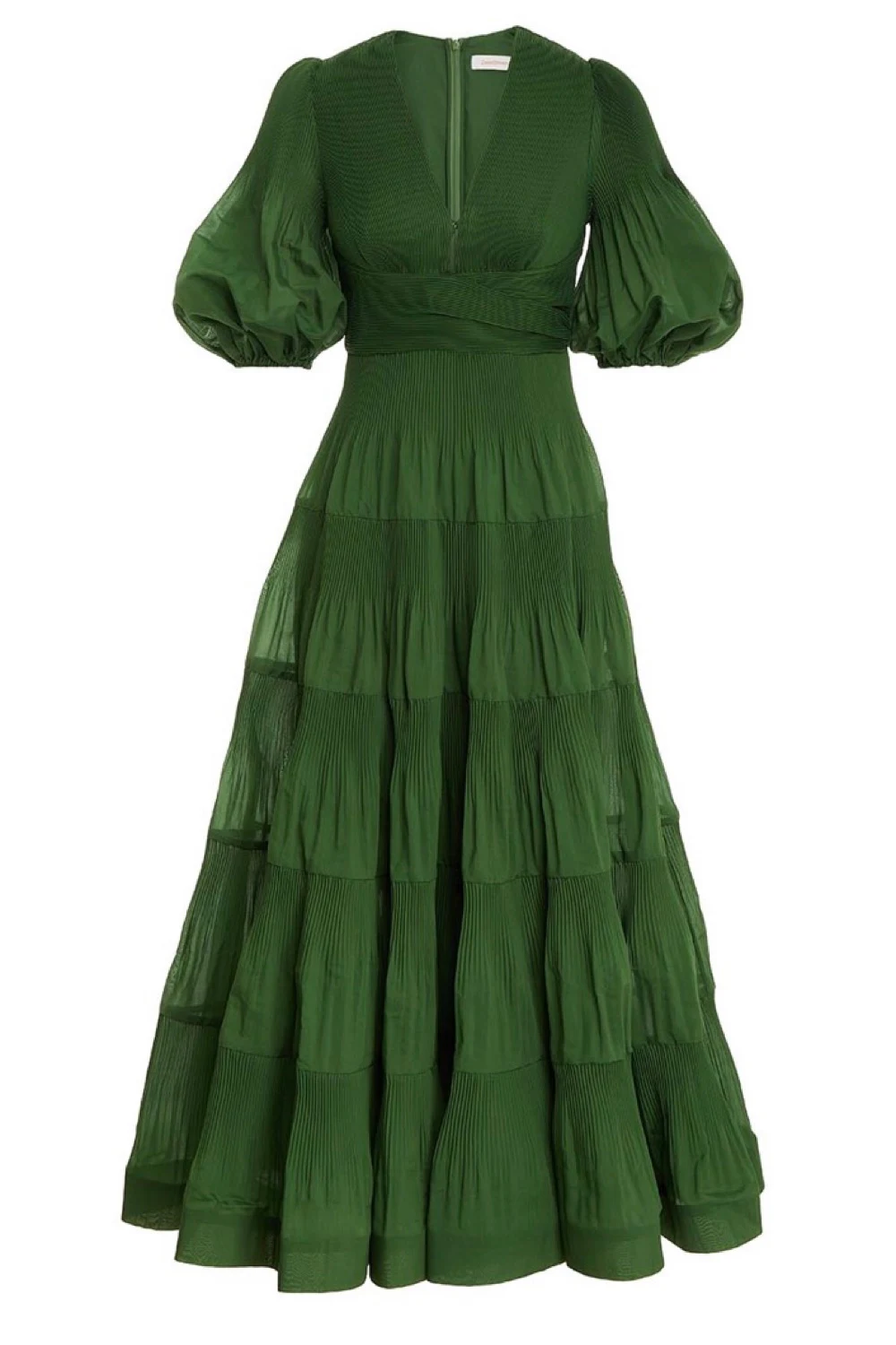 Rent Zimmermann Green Dress UK 10 | By Rotation UK