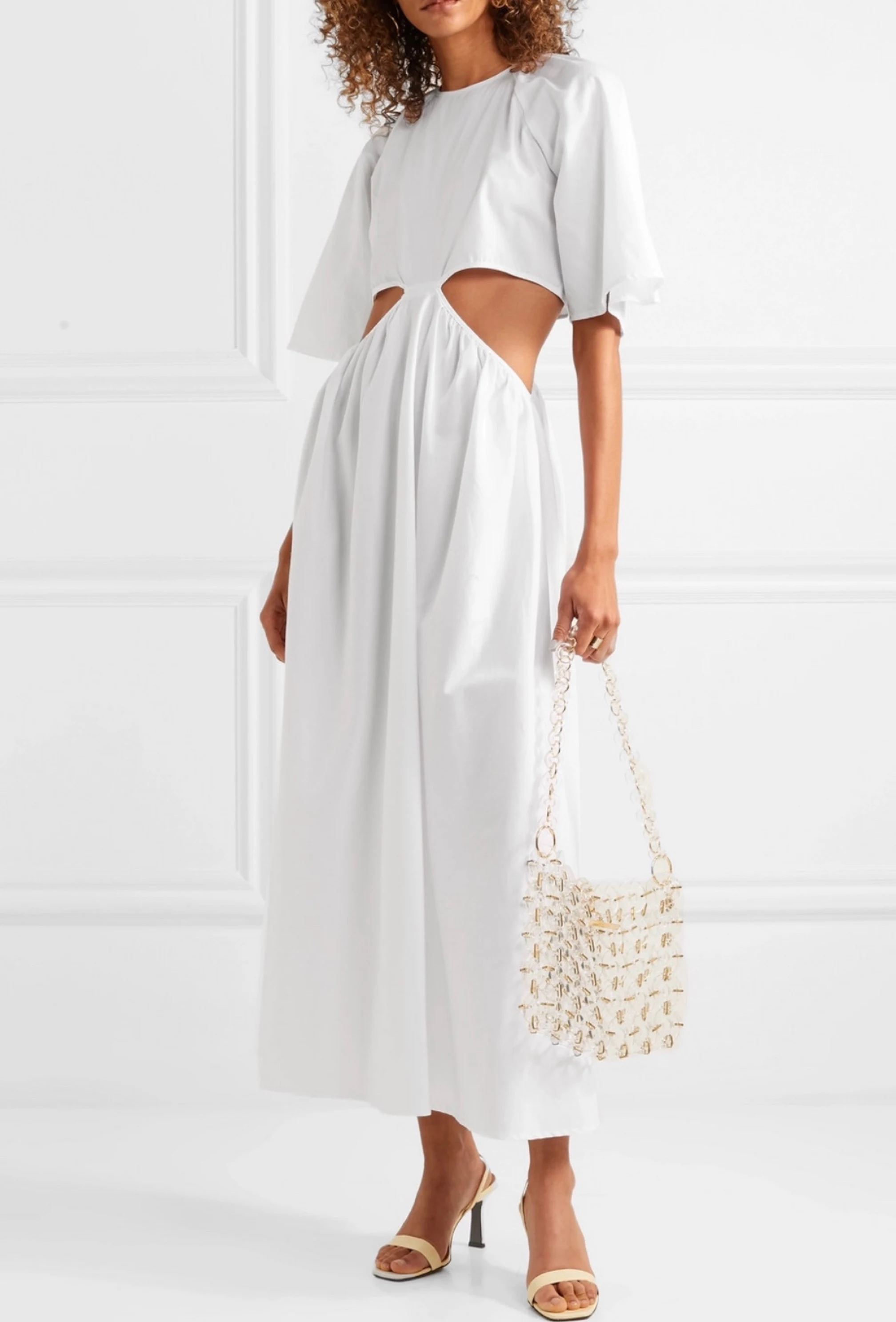 Second-Hand Georgia Alice White Dress UK 14