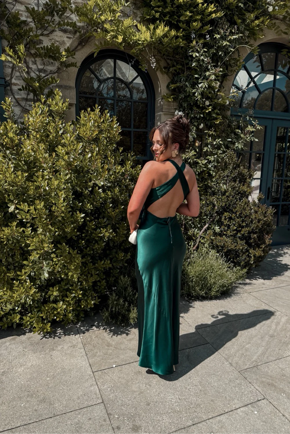 Rent Reformation Green Dress UK 12 | By Rotation UK