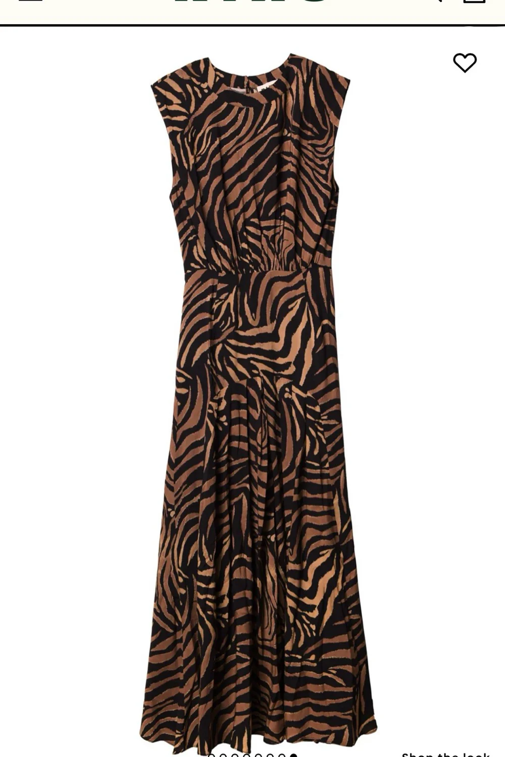 Rent Rixo Brown Dress UK 18 | By Rotation UK