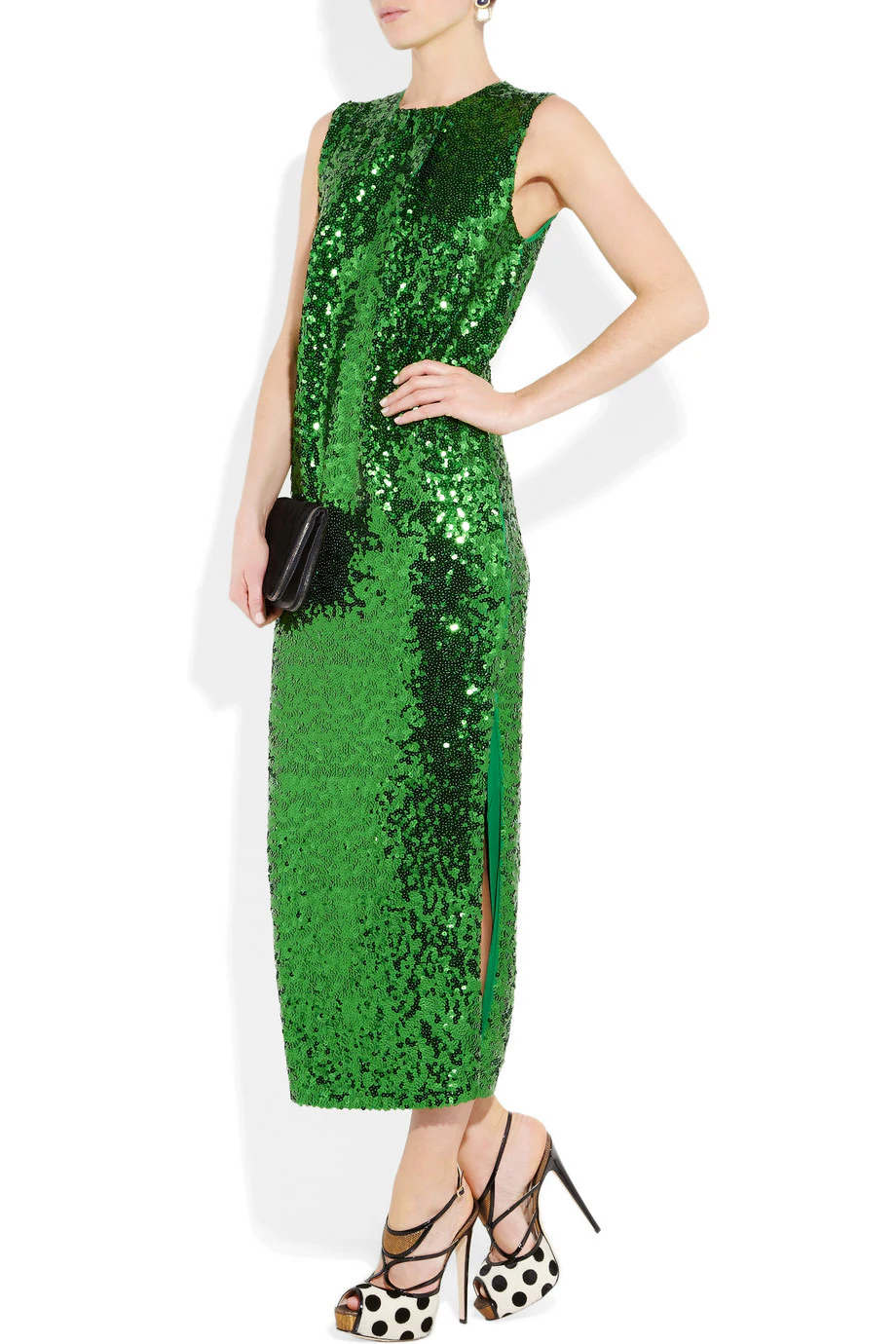 Rent By Malene Birger Green Dress UK 12 | By Rotation UK