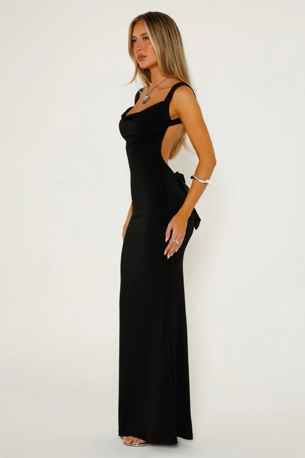 Rent Tiger mist Black Dress UK 8 | By Rotation UK
