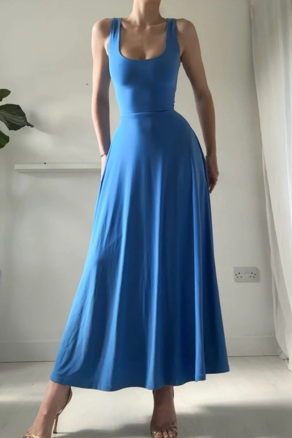 Rent Aym studio Blue Dress UK 8 | By Rotation UK
