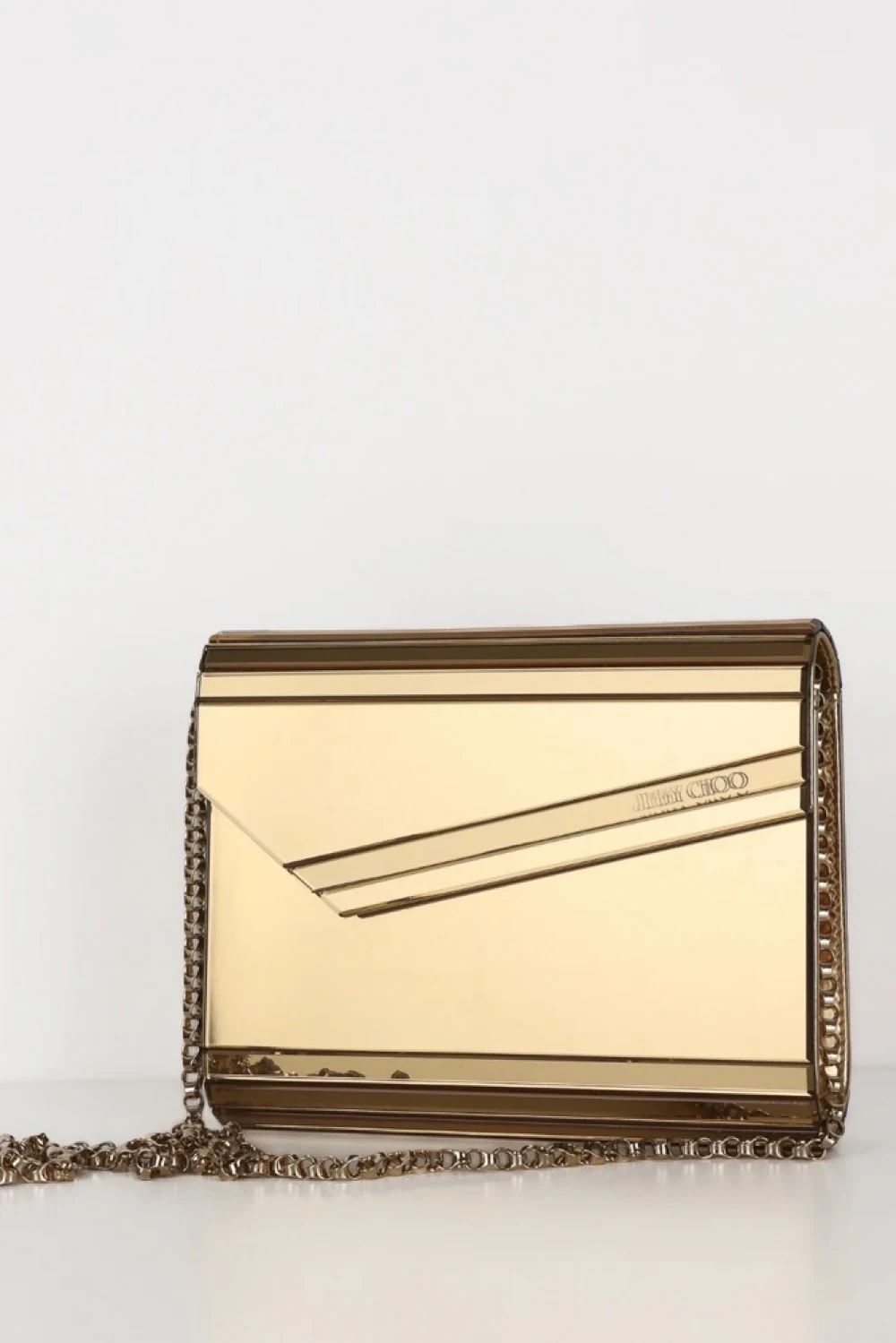 Rent Jimmy Choo Gold Bag | By Rotation UK