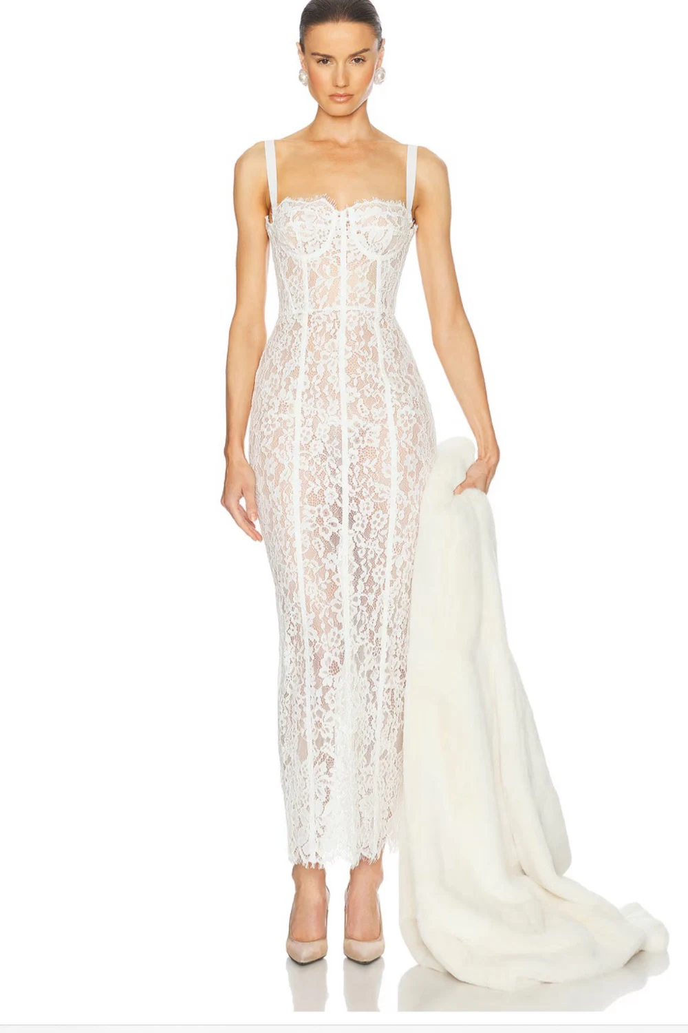 Second-Hand Helsa White Dress UK 8 | By Rotation UK