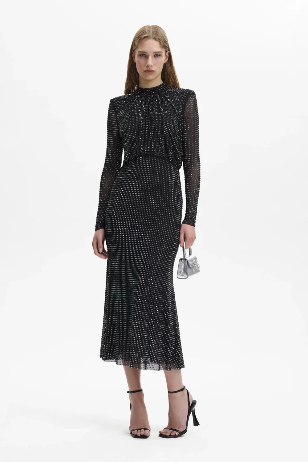 Rent Self-Portrait Black Dress UK 6 | By Rotation UK
