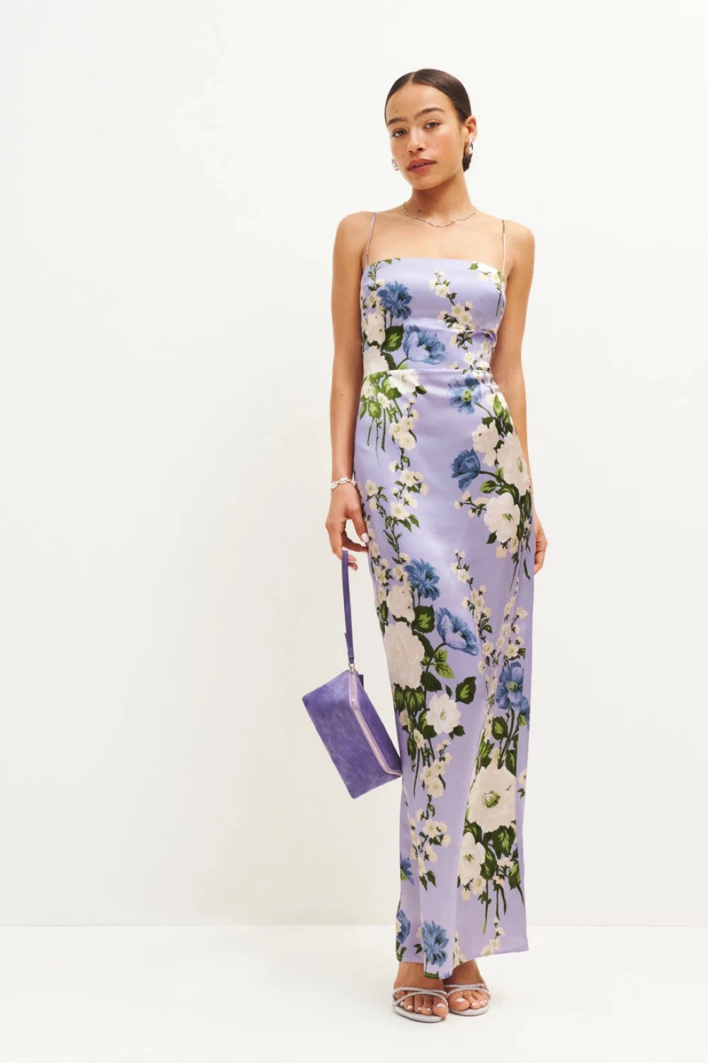 Rent Reformation Purple Dress UK 8 | By Rotation UK