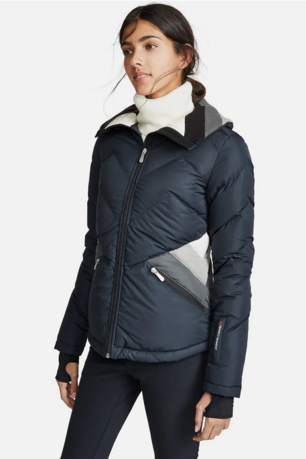 Rent Perfect Moment Black Jacket UK 8 | By Rotation UK
