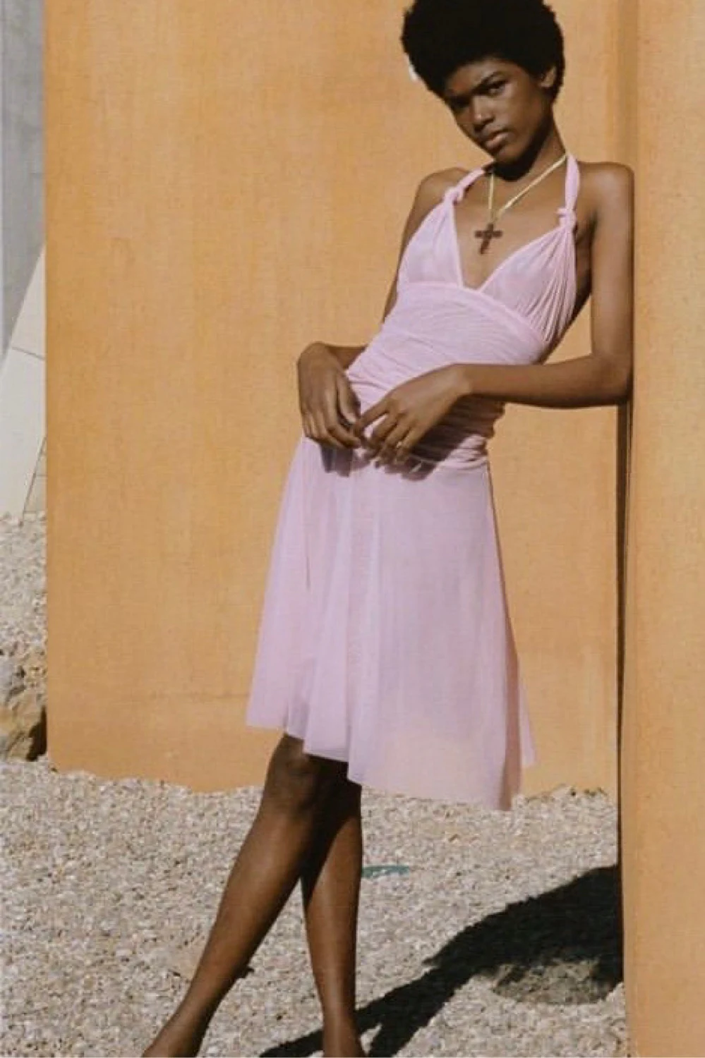 gimaguas pink dress Gimaguas Annika Midi Dress