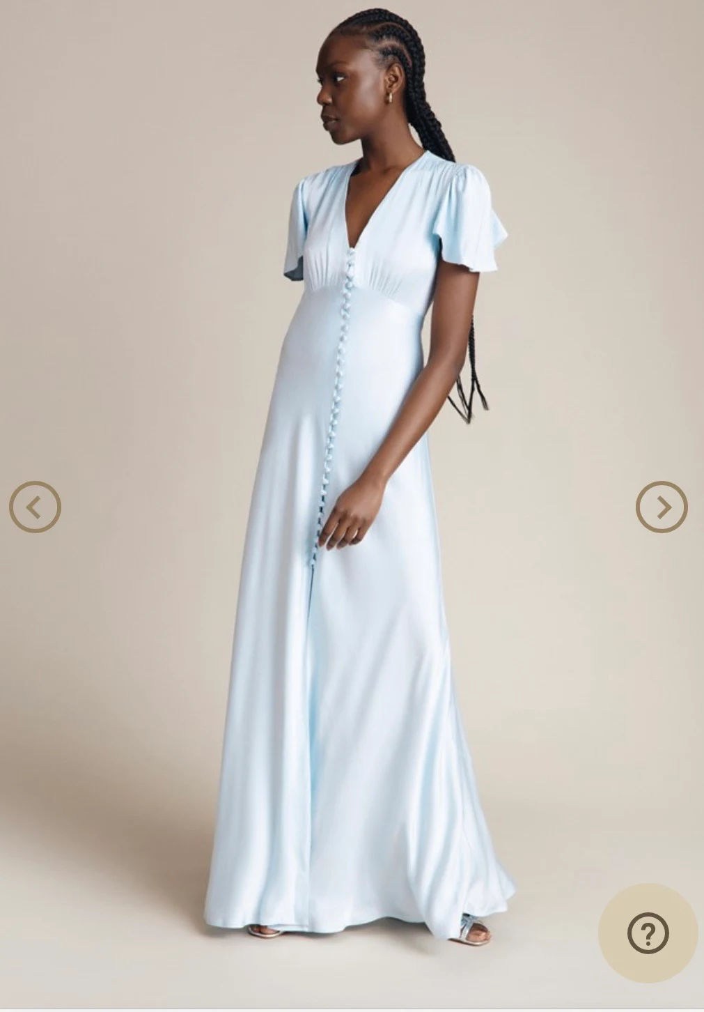 Rent Ghost London Blue Dress UK 14
