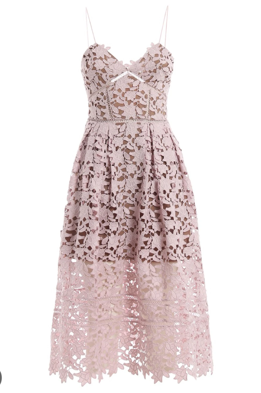 Rent Self-Portrait Pink Dress UK 8 | By Rotation UK
