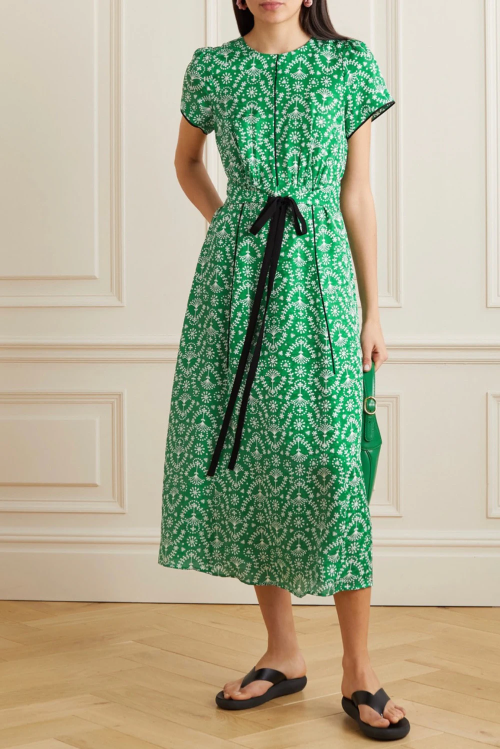Rent Cefinn Green Dress UK 12 | By Rotation UK