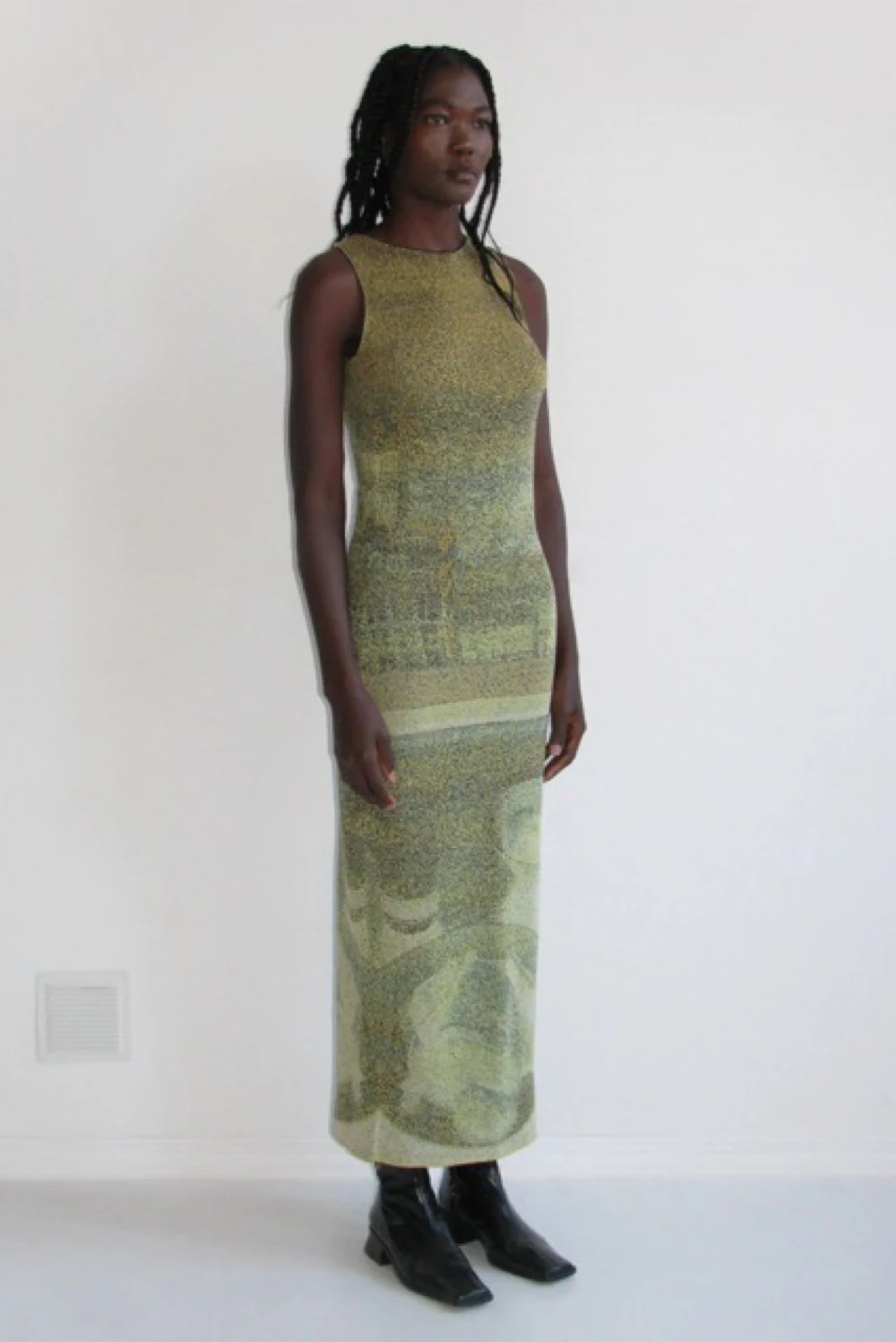 Rent Paloma Wool Green Dress UK 10 | By Rotation UK