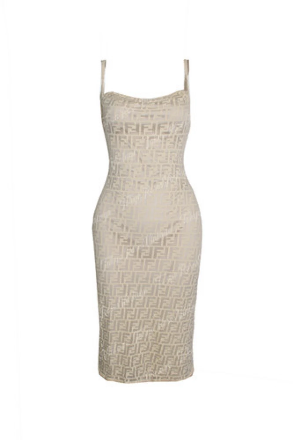 fendi beige dress Fendi Floral Lace Dress IT 38 Beige main image 0